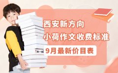 西安新方向小荷作文收费标准 9月最新价目表