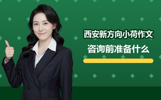 西安新方向小荷作文咨询前要准备什么